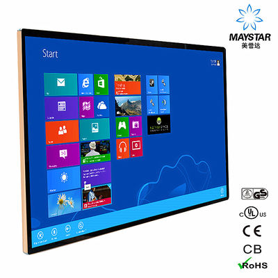 High Performance Touch Screen Kiosk Monitor 1920*1080 Resolution For Shopping Mall supplier