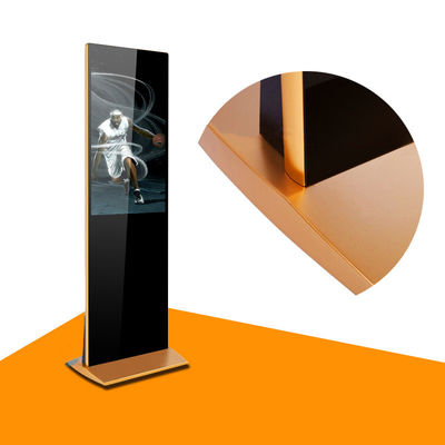 Super Thin Digital Signage Kiosk Advertising Standee With LED Backlit / Digital Signs supplier