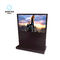 Digital Advertising Kiosk Machine All In One PC Stand Computer LCD Screen supplier