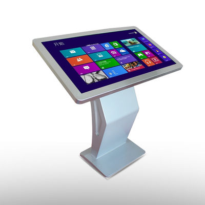 High Resolution Touch Screen Information Kiosk Floor Stand For Post Offices supplier