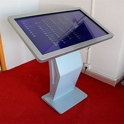 Self Service Banking Kiosk Free Standing Digital Signage Built In Computer Windows System supplier