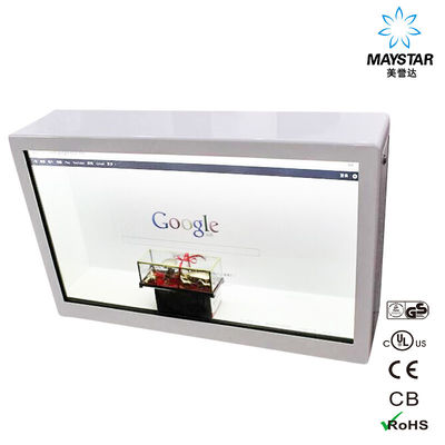 High Brightness Transparent LCD Touch Screen For Product Advertising supplier