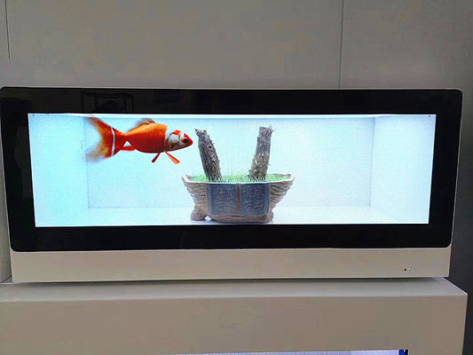 Multi Functional Transparent LCD Screen 55 Inch 65 Inch For Media Player Advertising supplier