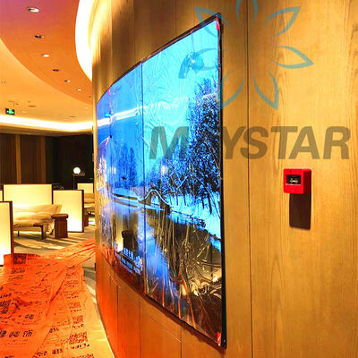 55 Inch Touch Screen Interactive Display / Clear OLED Screen For Commercial Buildings supplier