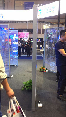 Light Weight Transparent LED Display Easy Install Free Standing LED Signs supplier