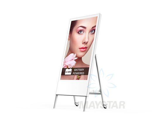 Full HD Freestanding Digital Display / Electronic Advertising Display Screen supplier