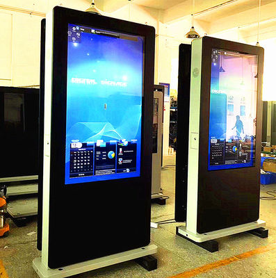 Full HD Touch Screen Information Kiosk , Multi Touch Screen Kiosk With Camera supplier