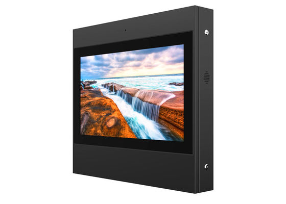 Full HD Touch Screen Information Kiosk , Multi Touch Screen Kiosk With Camera supplier