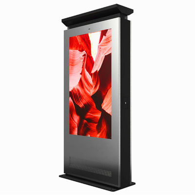 Full HD Touch Screen Information Kiosk , Multi Touch Screen Kiosk With Camera supplier