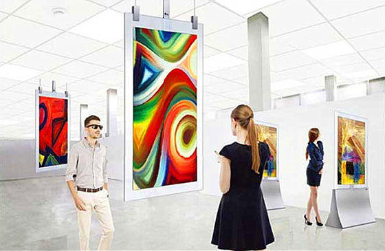 Integrated Outdoor Transparent OLED Display For Advertising Solution supplier