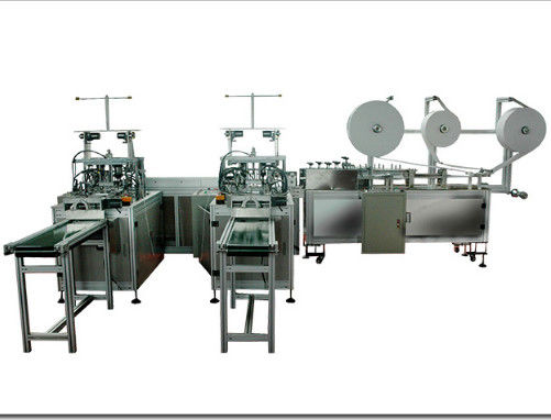 PLC Control Surgical Mask Machine , Medical Disposable Face Mask Machine supplier