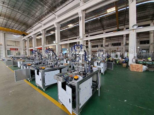 High Stability Medical Face Mask Machine / Face Mask Production Line supplier