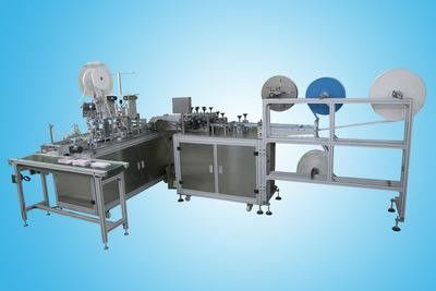 Flat 3 Ply Face Mask Making Machine With Computer Program Control supplier